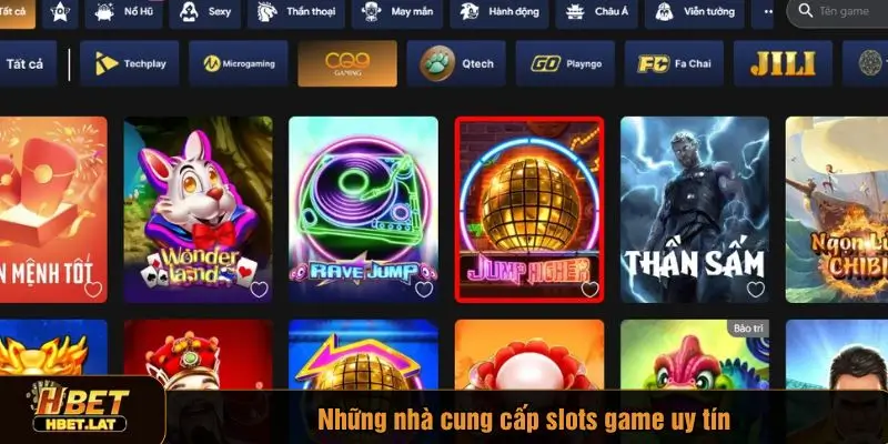 CQ9 là nhà cung cấp trò chơi uy tín