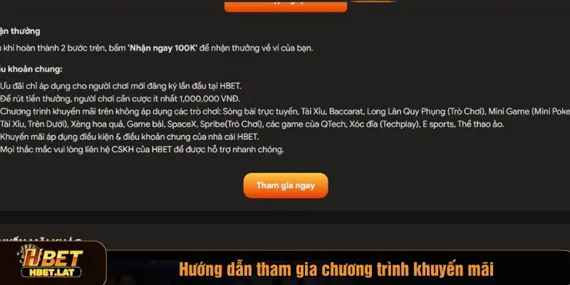Hướng dẫn tham gia chương trình khuyến mãi nhận thưởng