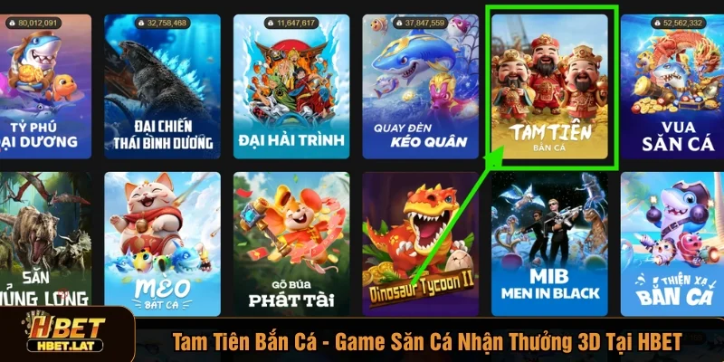 Tam tiên bắn cá