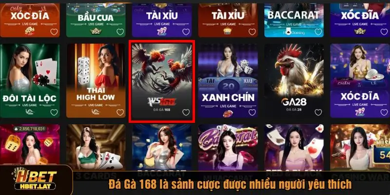 Đá gà 168 là sảnh cược tốc độ nhanh, bảo mật cao