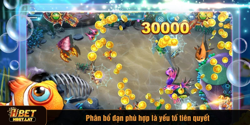 Phân bổ đạn phù hợp là yếu tố tiên quyết